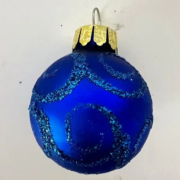 Vintage Glass Mini Christmas Ornaments – 3 Sets (45 Pieces) Collectible - Picture 11 of 14